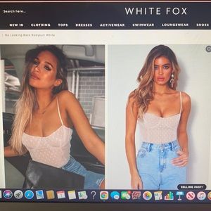 White Fox Bodysuit